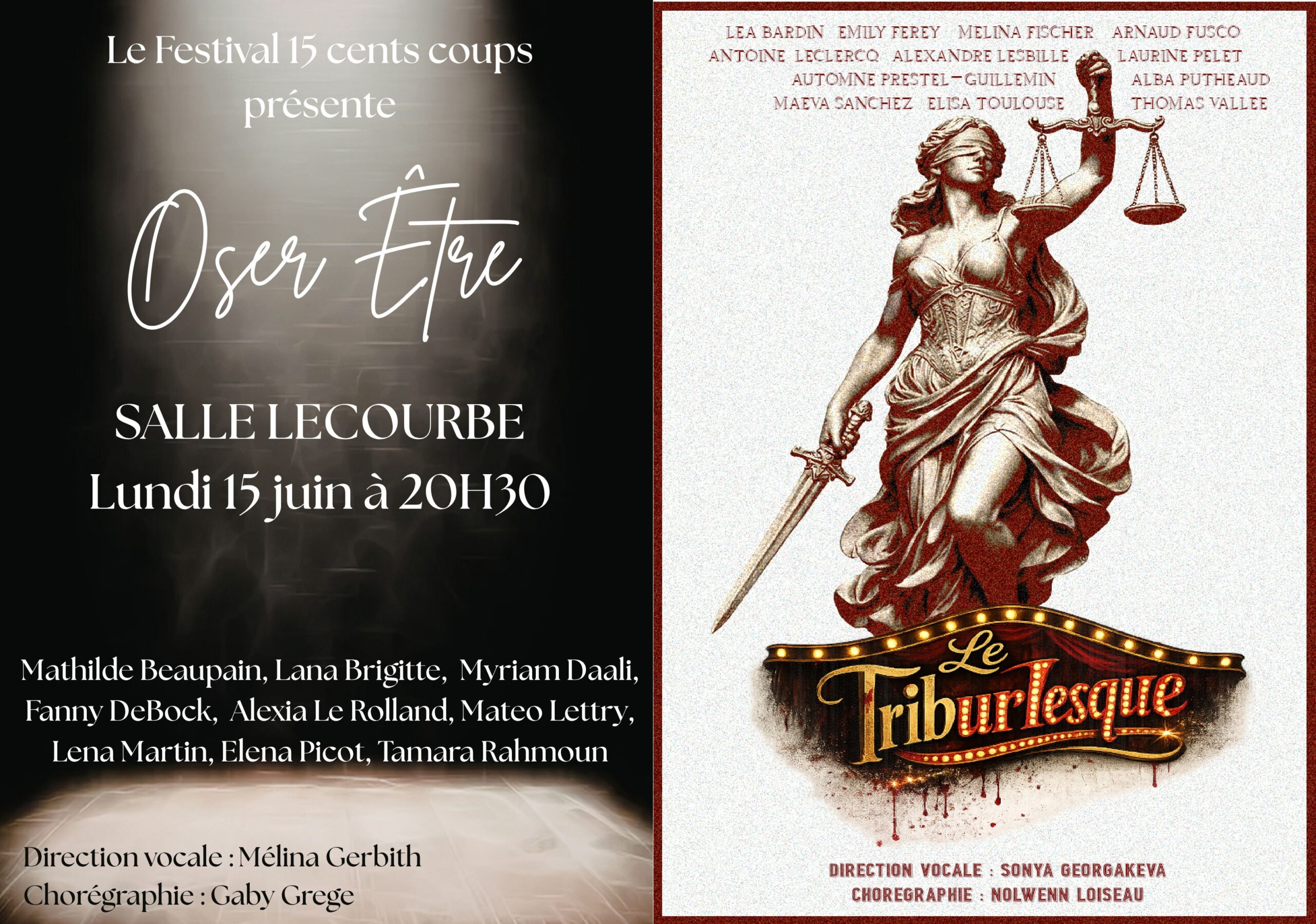 Oser être et le triburlesque